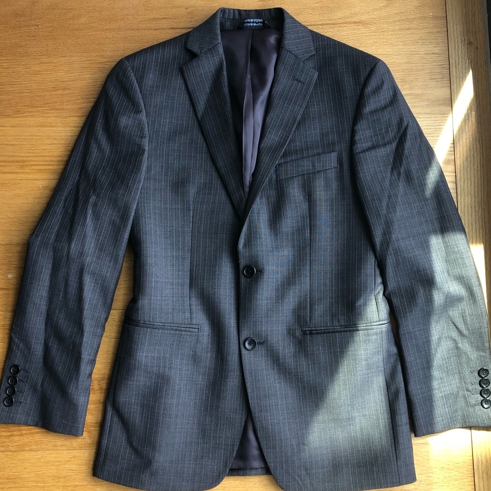 Grey Marc Anthony Slim Fit Blazer
